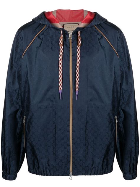 gg jacquard jacket replica|Gucci GG Jacquard Lightweight Hooded Jacket .